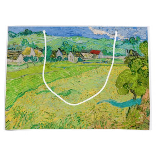Vincent van Gogh _ View of Vessenots near Auvers Large Gift Bag