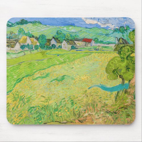 Vincent van Gogh _ View of Vessenots near Auvers Mouse Pad