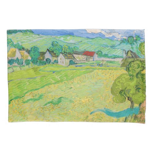 Vincent van Gogh _ View of Vessenots near Auvers Pillow Case