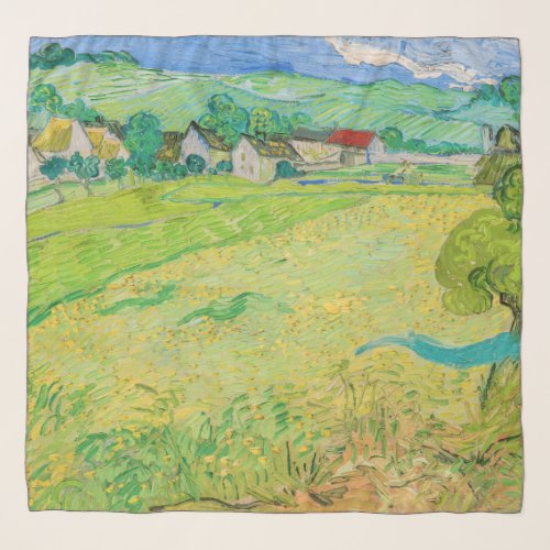 Vincent van Gogh _ View of Vessenots near Auvers Scarf