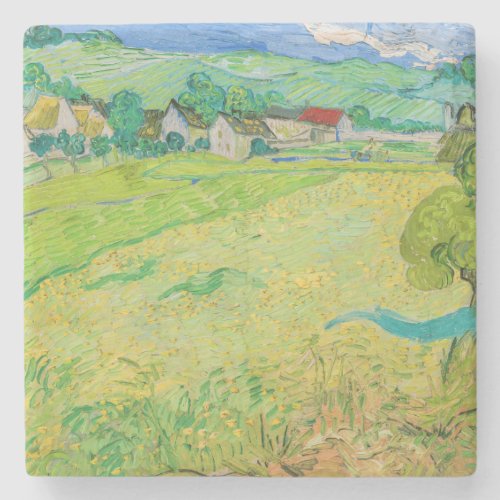 Vincent van Gogh _ View of Vessenots near Auvers Stone Coaster