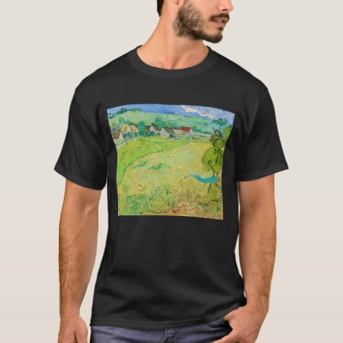 Vincent van Gogh _ View of Vessenots near Auvers T_Shirt