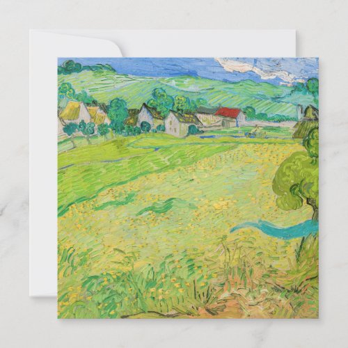 Vincent van Gogh _ View of Vessenots near Auvers Thank You Card