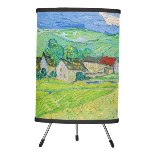 Vincent van Gogh _ View of Vessenots near Auvers Tripod Lamp