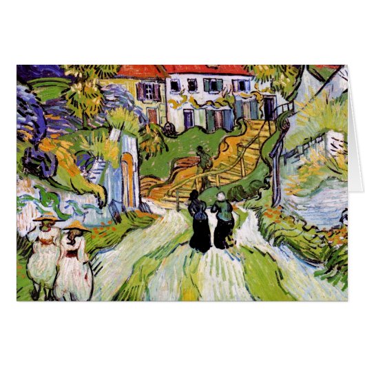 Vincent Van Gogh - Village Street And Steps (Front Horizontal)