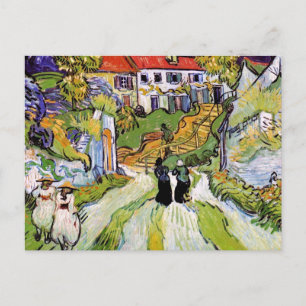 Vincent Van Gogh - Village Street And Steps Postcard