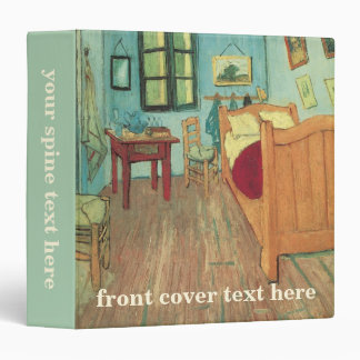 Vincent van Gogh - Vincent's Bedroom in Arles 3 Ring Binder