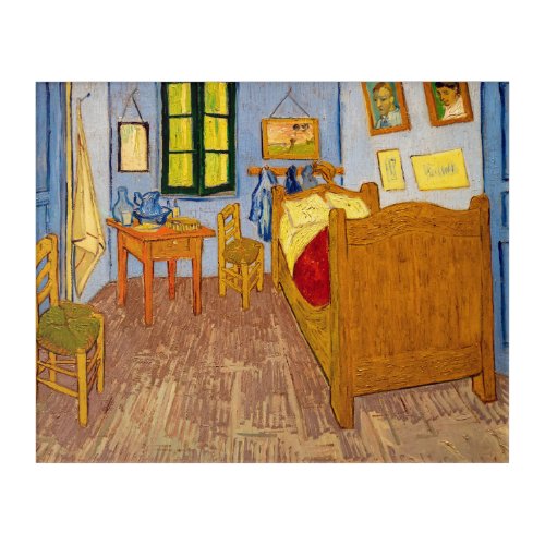Vincent van Gogh _ Vincents Bedroom in Arles Acrylic Print