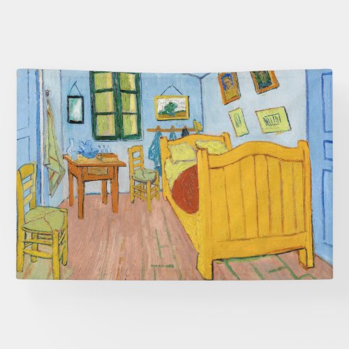 Vincent Van Gogh _ Vincents Bedroom in Arles Banner