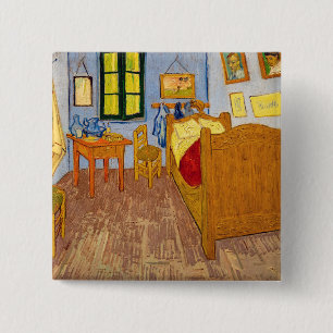 Vincent van Gogh - Vincent's Bedroom in Arles Button