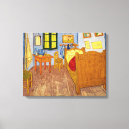 Vincent van Gogh - Vincent&#39;s Bedroom in Arles Canvas Print