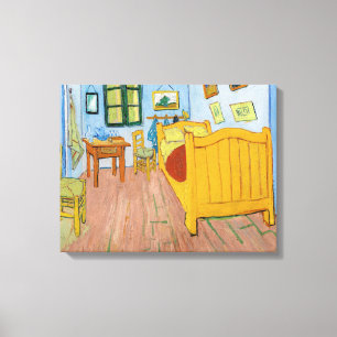 Vincent Van Gogh - Vincent's Bedroom in Arles Canvas Print
