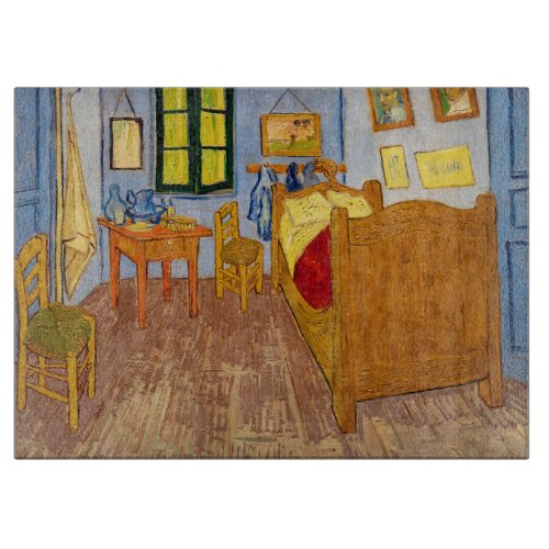 Vincent van Gogh _ Vincents Bedroom in Arles Cutting Board
