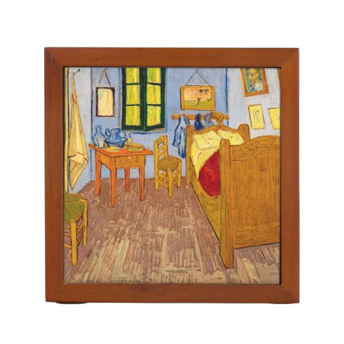 Vincent van Gogh _ Vincents Bedroom in Arles Desk Organizer