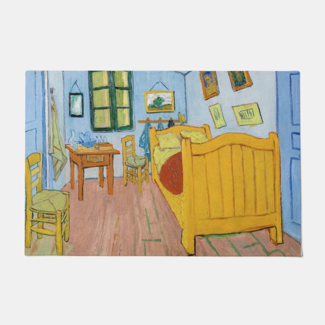 Vincent Van Gogh - Vincent's Bedroom in Arles Doormat (Front)