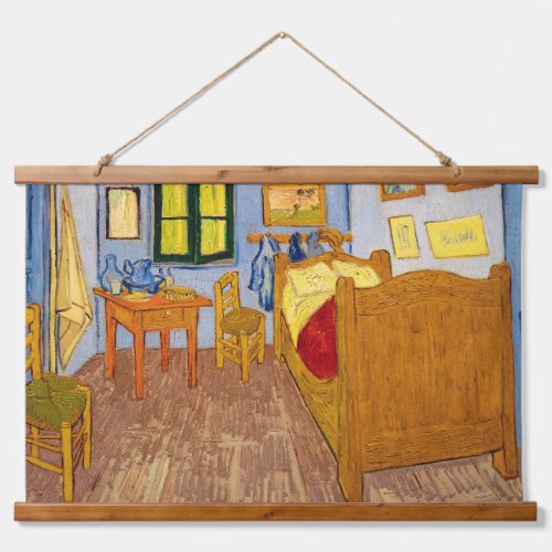 Vincent van Gogh _ Vincents Bedroom in Arles Hanging Tapestry