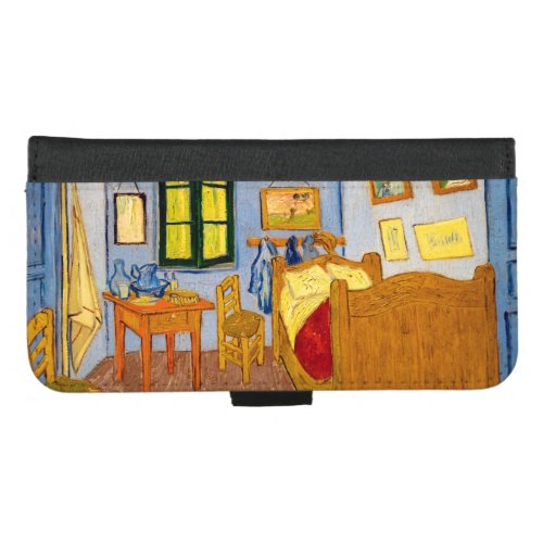 Vincent van Gogh _ Vincents Bedroom in Arles iPhone 87 Plus Wallet Case