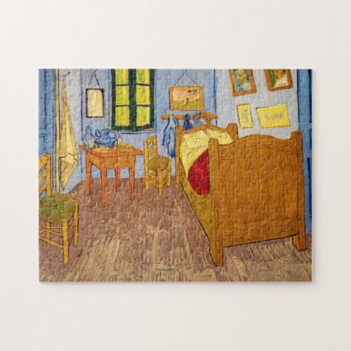 Vincent van Gogh _ Vincents Bedroom in Arles Jigsaw Puzzle