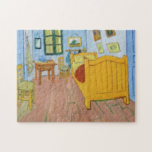 Vincent Van Gogh _ Vincents Bedroom in Arles Jigsaw Puzzle