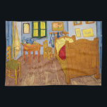 Vincent van Gogh - Vincent's Bedroom in Arles Kitchen Towel<br><div class="desc">Vincent's Bedroom in Arles / Van Gogh's Bedroom in Arles / La Chambre de Van Gogh a Arles by Vincent Van Gogh in 1889</div>