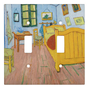 Vincent Van Gogh - Vincent's Bedroom in Arles Light Switch Cover