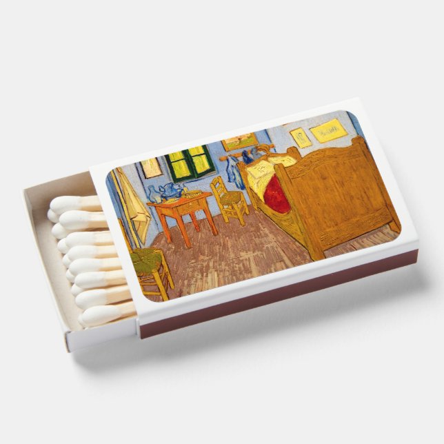 Vincent van Gogh - Vincent's Bedroom in Arles Matchboxes (Front Open)