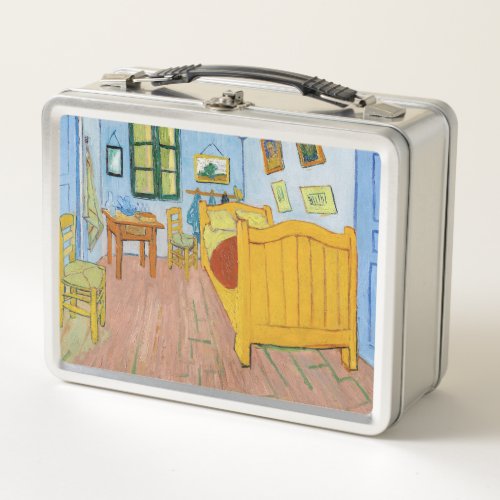 Vincent Van Gogh _ Vincents Bedroom in Arles Metal Lunch Box