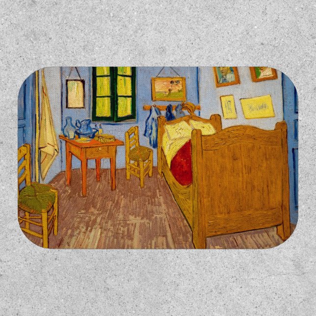 Vincent van Gogh - Vincent's Bedroom in Arles Patch (Front)