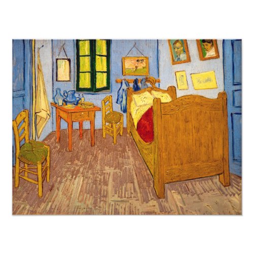 Vincent van Gogh _ Vincents Bedroom in Arles Photo Print