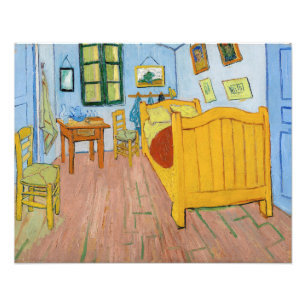 Vincent Van Gogh - Vincent's Bedroom in Arles Photo Print