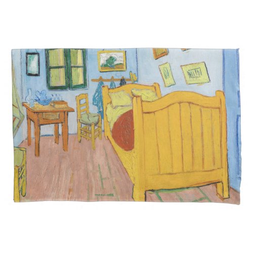 Vincent Van Gogh _ Vincents Bedroom in Arles Pillow Case