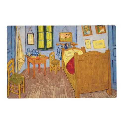 Vincent van Gogh _ Vincents Bedroom in Arles Placemat