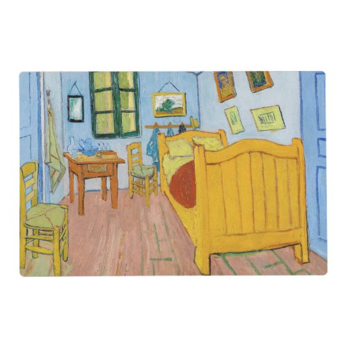 Vincent Van Gogh _ Vincents Bedroom in Arles Placemat