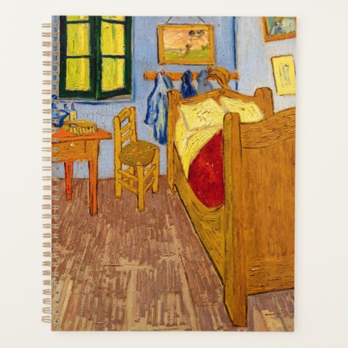 Vincent van Gogh _ Vincents Bedroom in Arles Planner