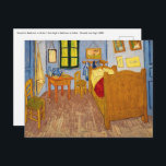 Vincent van Gogh - Vincent's Bedroom in Arles Postcard<br><div class="desc">Vincent's Bedroom in Arles / Van Gogh's Bedroom in Arles / La Chambre de Van Gogh a Arles by Vincent Van Gogh in 1889</div>