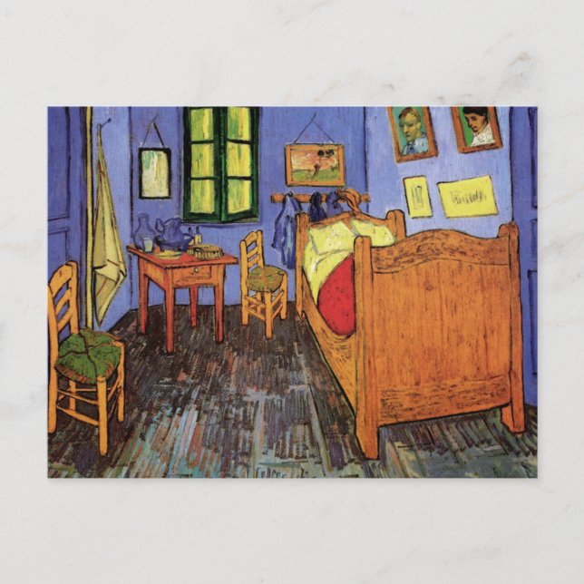 Vincent van Gogh - Vincent's Bedroom in Arles Postcard (Front)