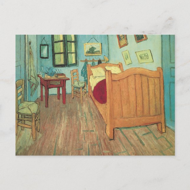 Vincent van Gogh - Vincent's Bedroom in Arles Postcard (Front)