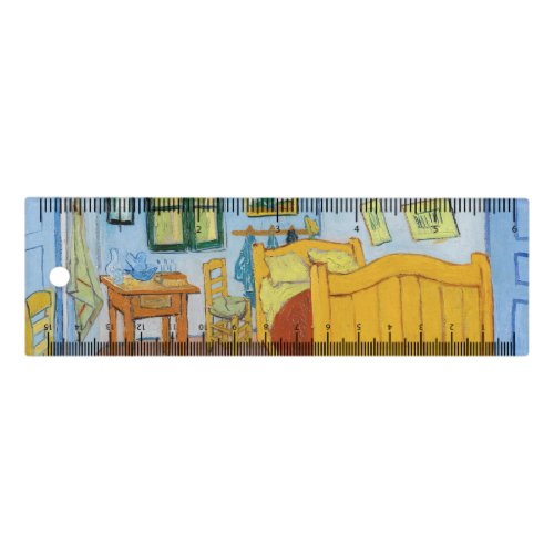 Vincent Van Gogh _ Vincents Bedroom in Arles Ruler