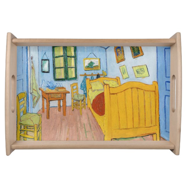 Vincent Van Gogh - Vincent's Bedroom in Arles Serving Tray (Front)