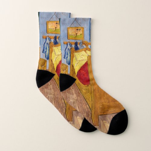 Vincent van Gogh  Vincents Bedroom in Arles Socks