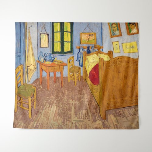 Vincent van Gogh _ Vincents Bedroom in Arles Tapestry