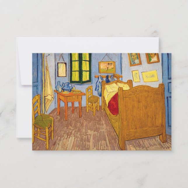 Vincent van Gogh - Vincent's Bedroom in Arles Thank You Card (Front)