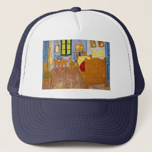 Vincent van Gogh - Vincent's Bedroom in Arles Trucker Hat