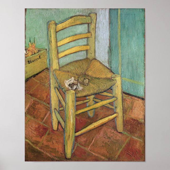 Vincent van Gogh | Vincent's Chair, 1888 Poster (Front)