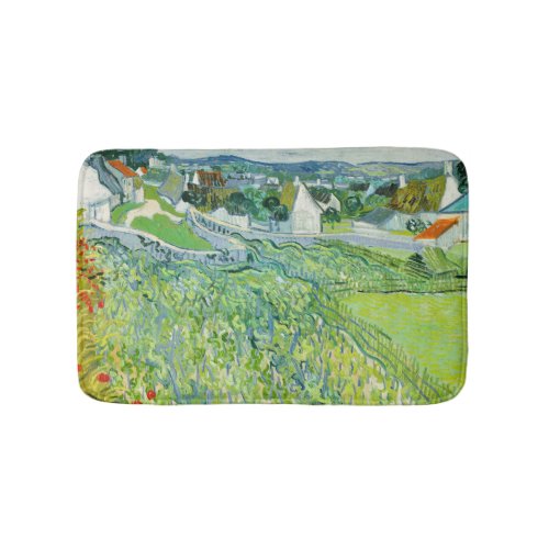 Vincent van Gogh _ Vineyards at Auvers Bath Mat