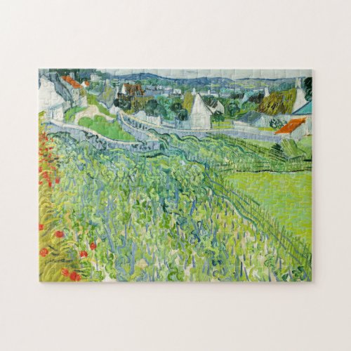 Vincent van Gogh _ Vineyards at Auvers Jigsaw Puzzle