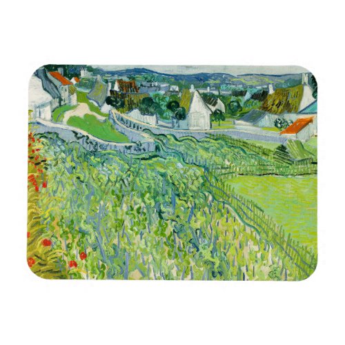 Vincent van Gogh _ Vineyards at Auvers Magnet