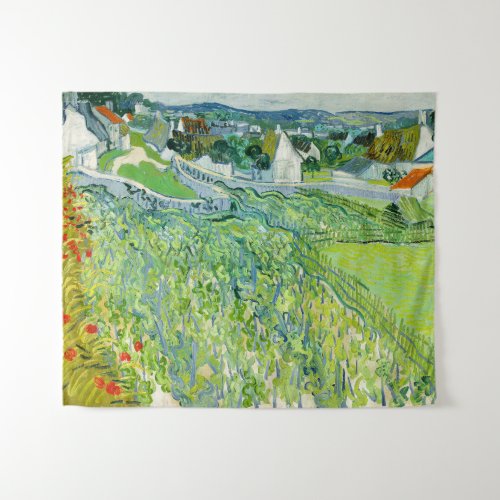 Vincent van Gogh _ Vineyards at Auvers Tapestry