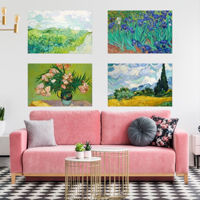 Vincent Van Gogh Vintage Masterpieces Wall Art Sets (Livingroom)