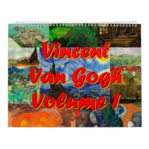 Vincent Van Gogh Volume 1 Calendar